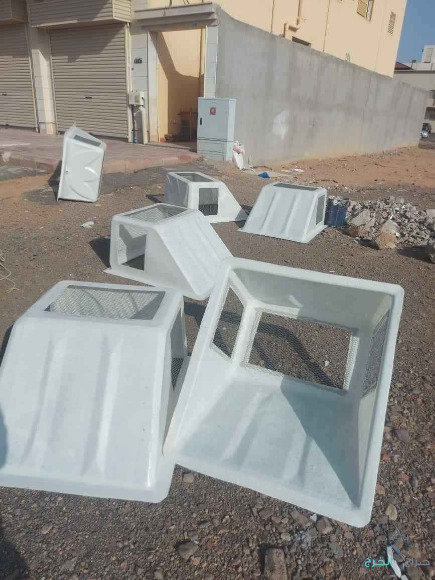 اغطية مكيفات فيبر جلاس خارجية