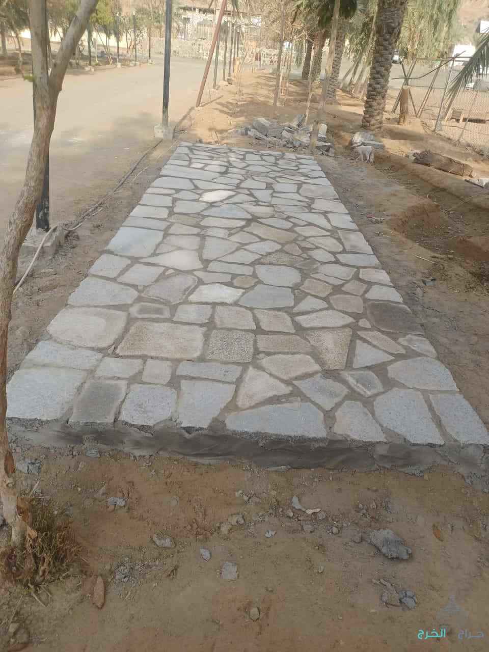 اشغال تدبيش الحجر 