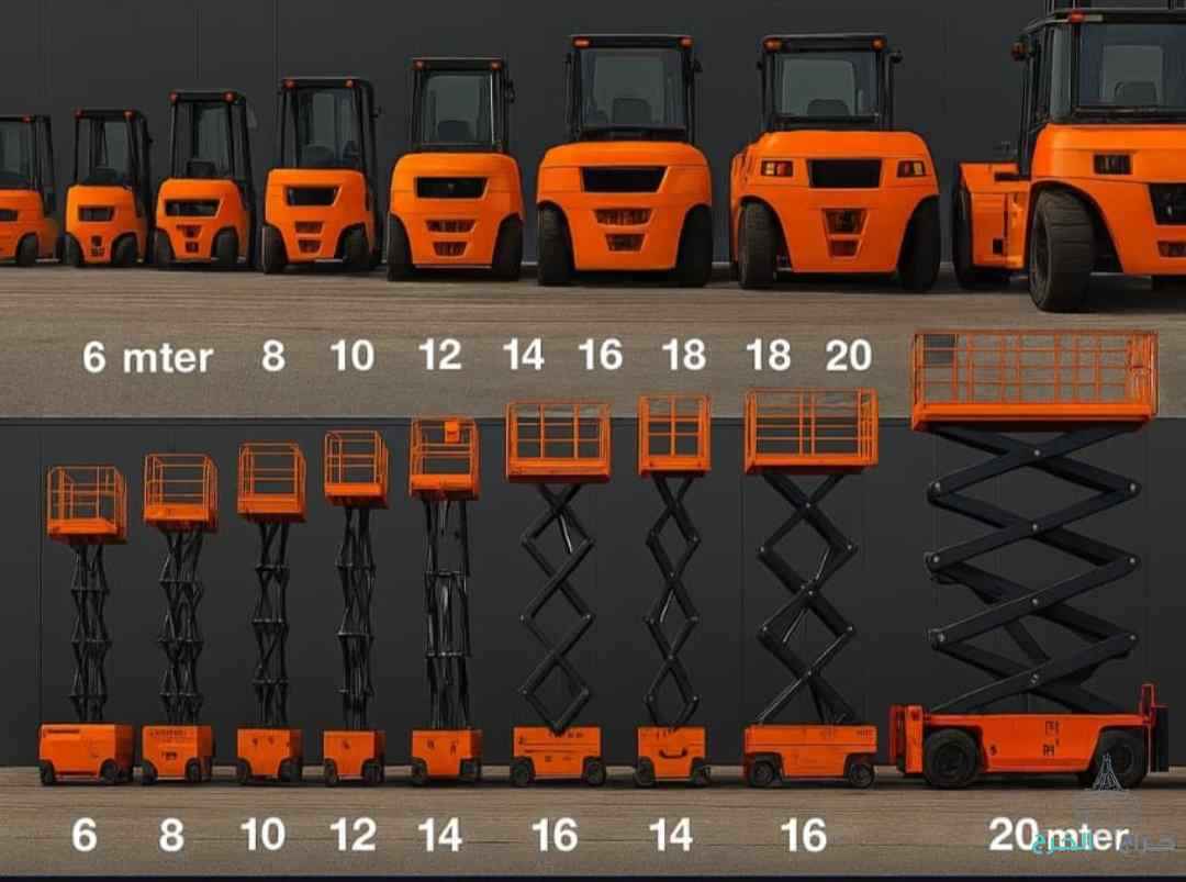 تأجير معدات ثقيلة وخفيفه 