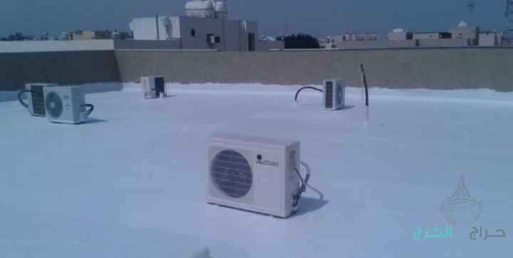 عوازل اسطح مائي يمنع تسرب الماء الامطار وعكس الحراره 