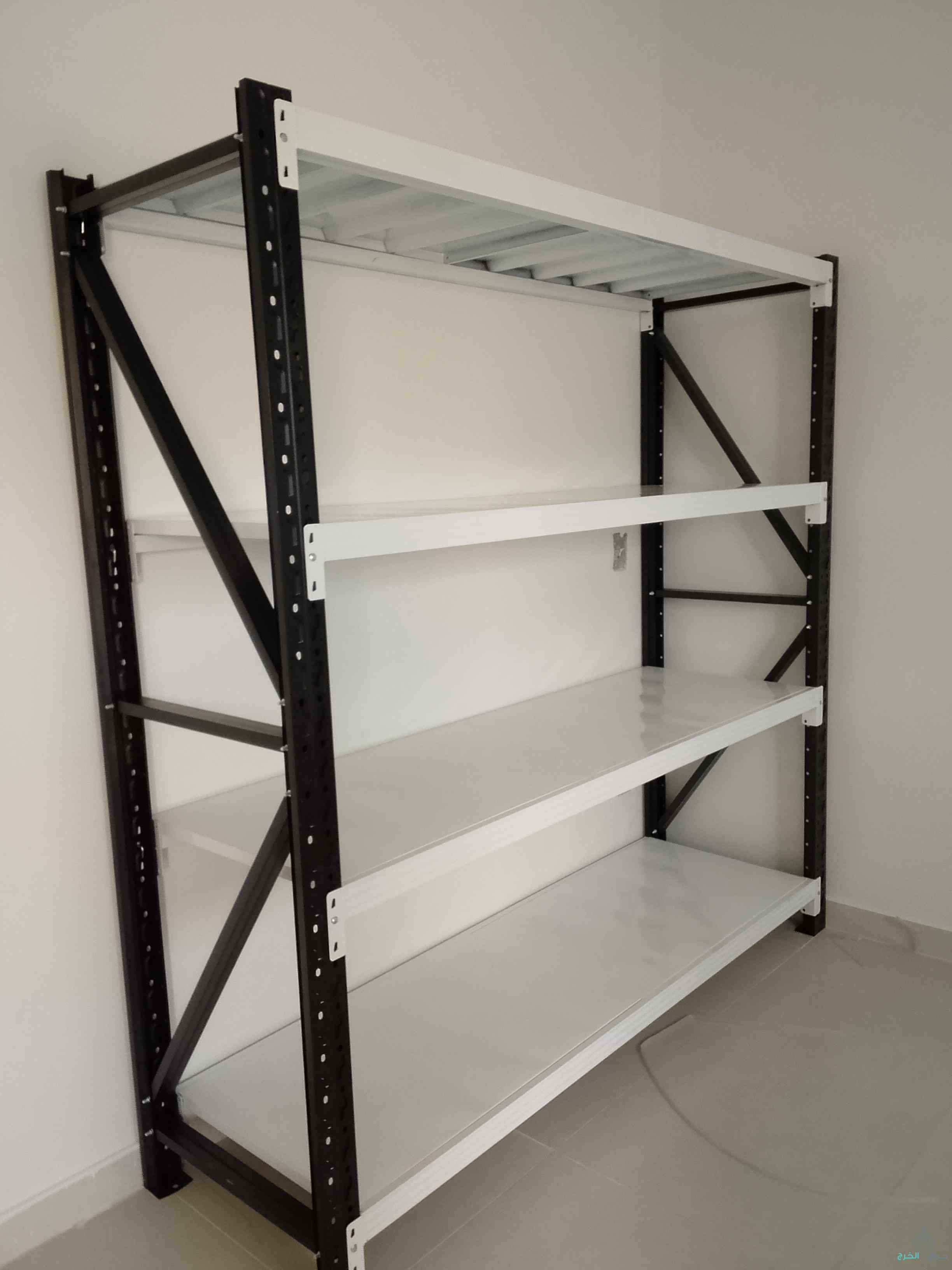 رفوف سوبر ماركت رفوف منازل رفوف مطابخ رفوف صيدليات طاولات مكاتب كاشير 