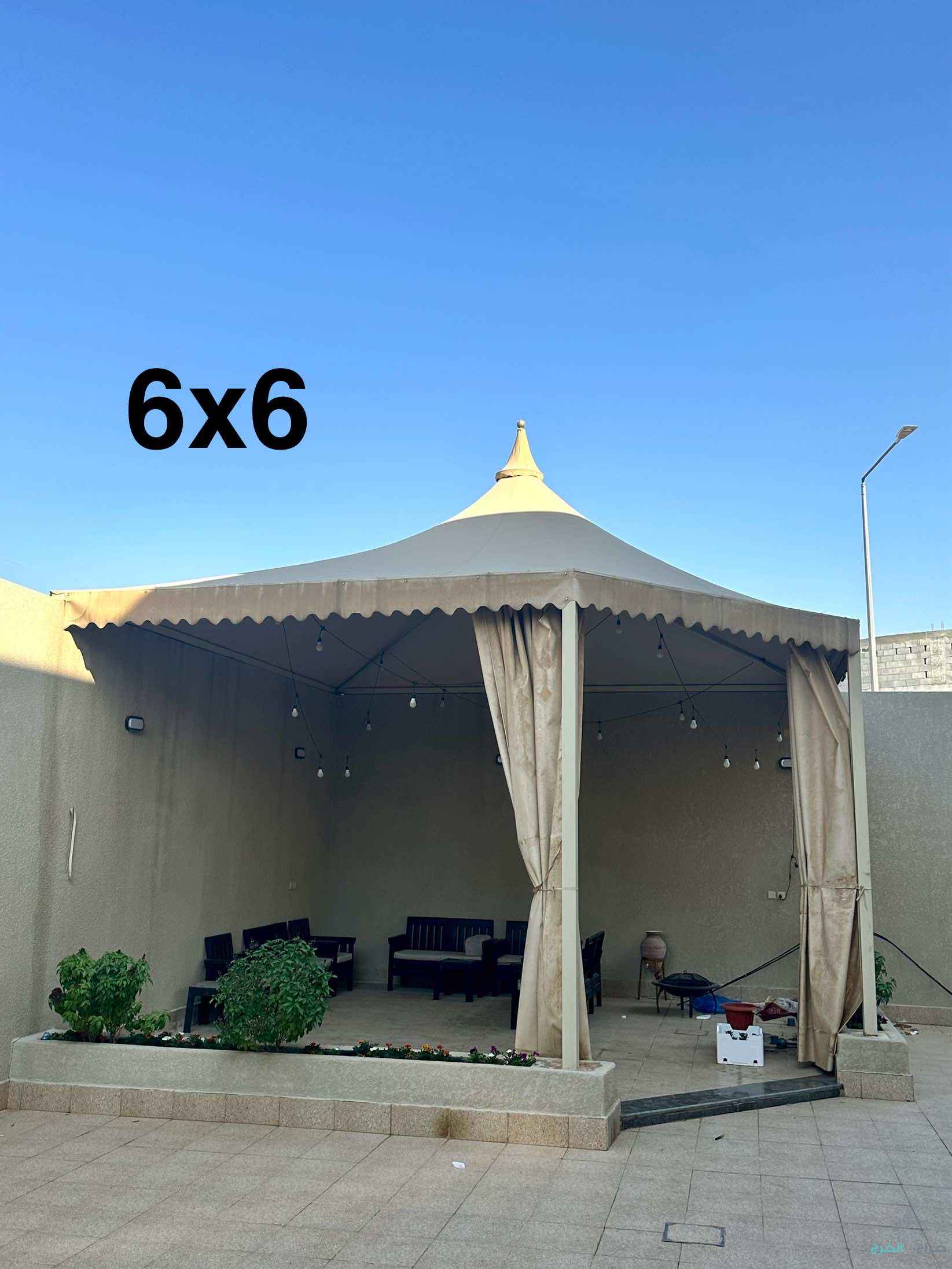 مظلة شكل قبة