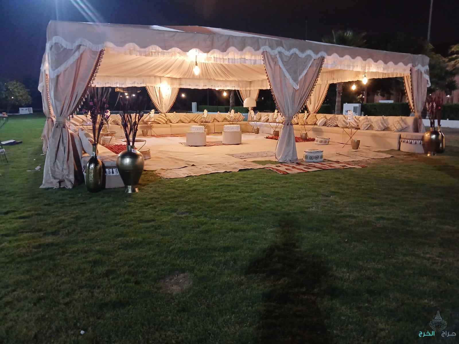 تأجير خيم شعبيه خيم اوروبيه جلسات مغربيه كنب مستطيل كنب داري 