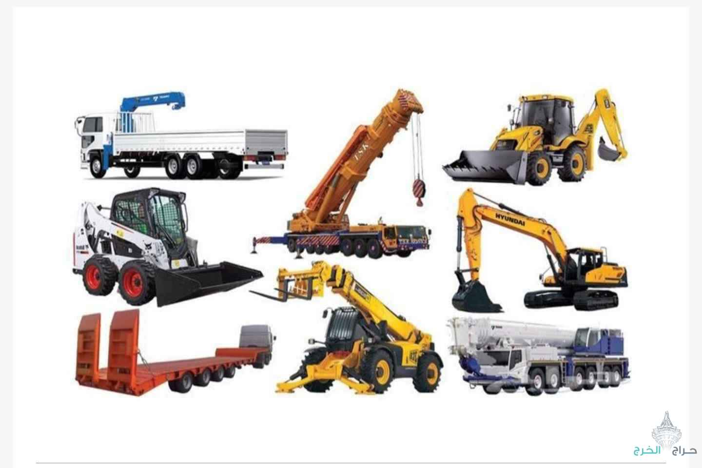 تأجير رافعات شوكية سيزر لفت مان لفت ببكات كرينات جميع الاحجام