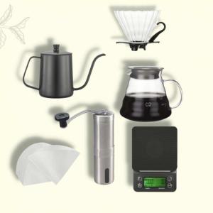 ادوات v60 للقهوه 