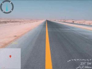 تخطيط طرق ومحطات الوقود ومواقف السيارات ورسم ذوي الاحتياجات الخاصة 