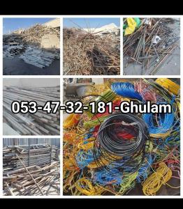 Buying all types of scrap material and old 053-47-32-181-Ghulam stuff.we are in Jaddah.Like steel used batteries plastic pipes copper cable electric wire electric motor heavy equipment aluminium brass metal scrap air conditioning scrap vehicle electronic 