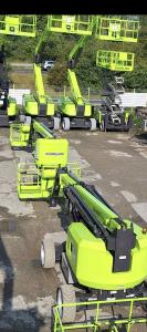 مانلفت رافعة مقصية كهرباء سقالة ديزل كهربا سيزرلفت سيزرلفتات scissorslift manlfit for rent forklift jcb Tlahander 0531407694