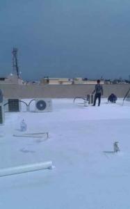 عوازل اسطح مائي يمنع تسرب الماء الامطار وعكس الحراره 