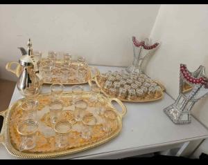 تاجير ركن القهوة ديكور قهوة العربي شاهي نعناع كرك زنجبيل