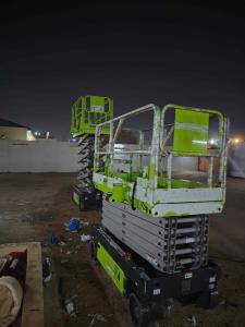 رافعه مقصيه سيزر لفت 14متر12متر16متر10متر كهرباء للايجار 